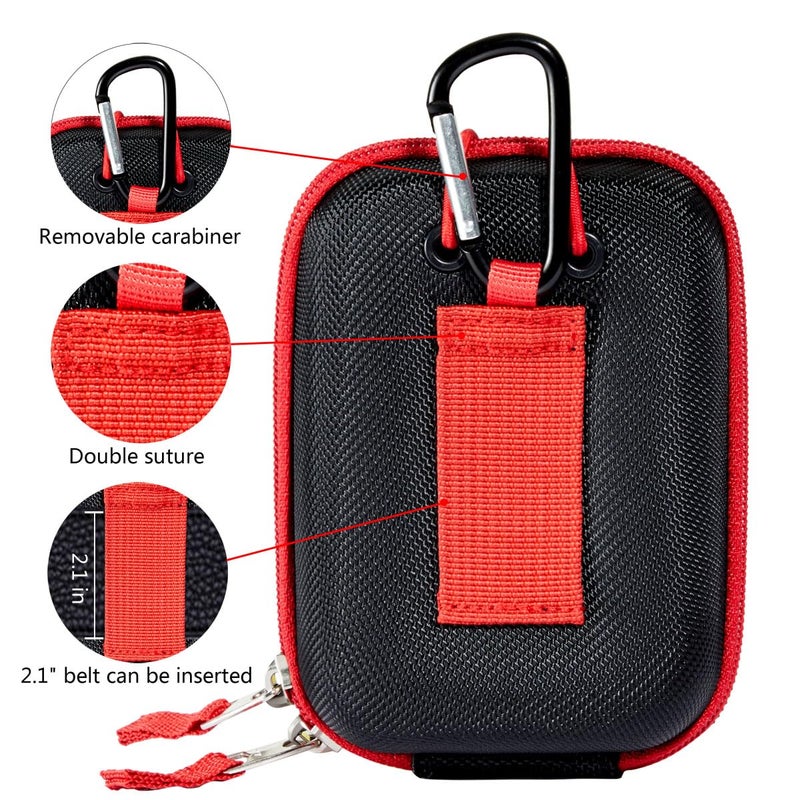 JAWEGOLF Carrying Cases Golf Rangefinder Case Bag Compatible Bushnell Callaway Or Other Laser Rangerfinder (Black) - Image 3